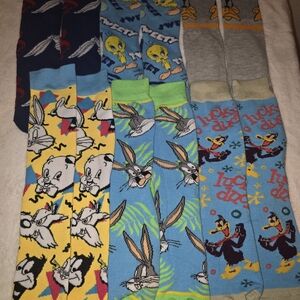 Looney Tunes Character Socks Set